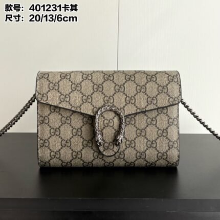 Gucci GG Dionysus Woc chain mini handbag 401231