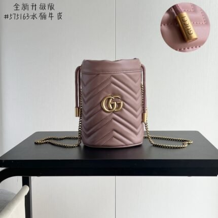Gucci GG Marmont Series Mini Bucket Bag 575163