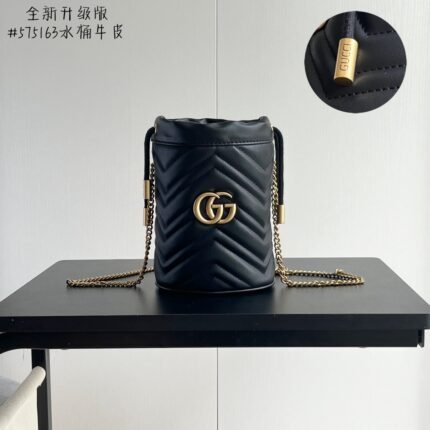 Gucci GG Marmont Series Mini Bucket Bag 575163